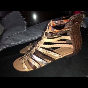 sandals from maurices, worn 1 time only!